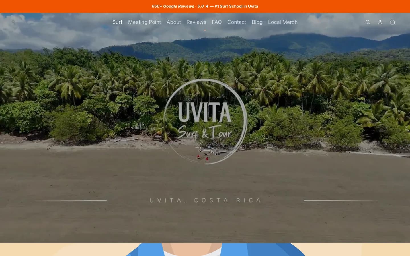 Inicio del sitio de Uvita Surf & Tour